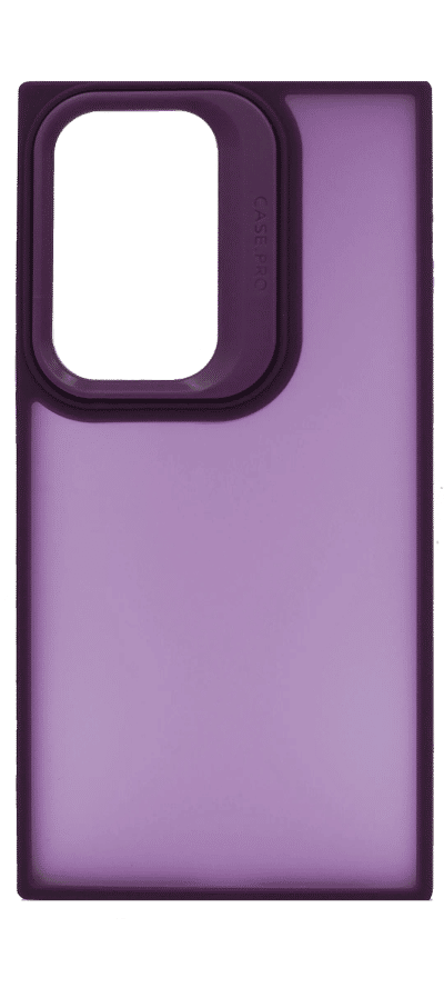 Cover Mate + Border Silicon for Samsung S23 Ultra SM-G918B Purple