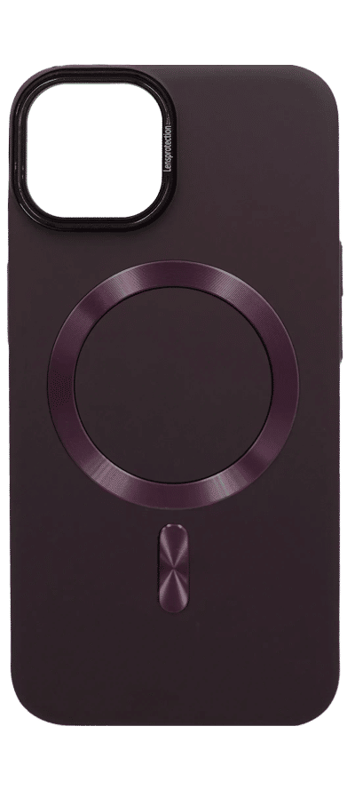 Slim Magsafe Cover Case for iPhone 16 Pro Max Burgundy