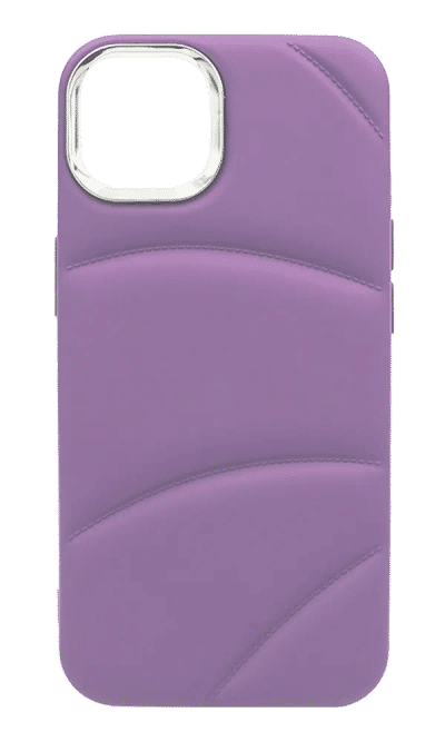 Чохол силіконовий 3D Line для iPhone 14 Pro Max Lilac