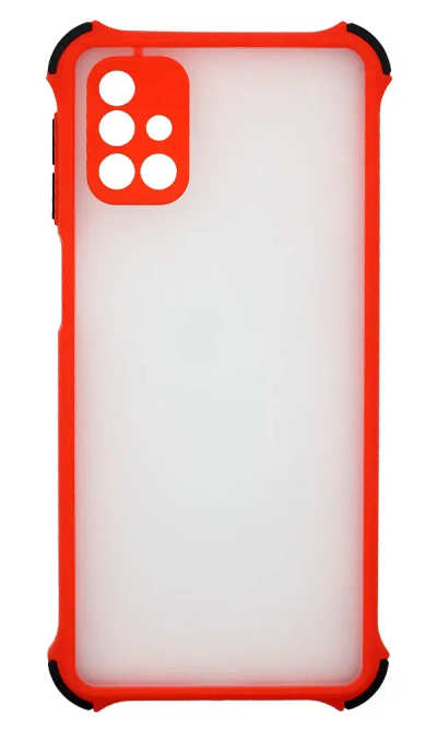 Cover-pad Mate + Touch Border Silicon Samsung M31s SM-M317F Red