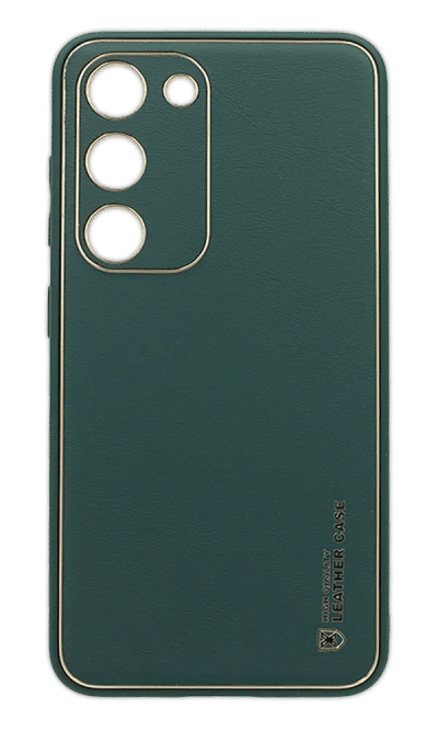 Чохол-накладка HQ Leather для Samsung S23 SM-G911B Green