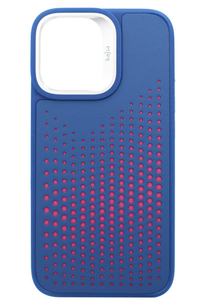 Kajsa Splendid Circle MagSafe B-ing cover case for iPhone 17 Blue 3MS-SDCC-I176.3-BL-O