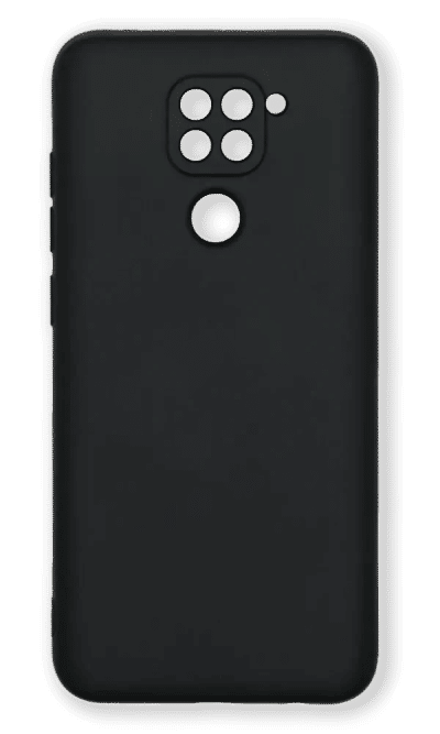 Чохол Molan Silicone для Xiaomi Redmi Note 9/10x Black