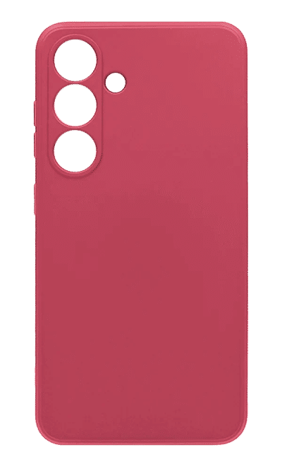 Molan Silicone Case for Samsung S24 Plus / S25 Plus Red