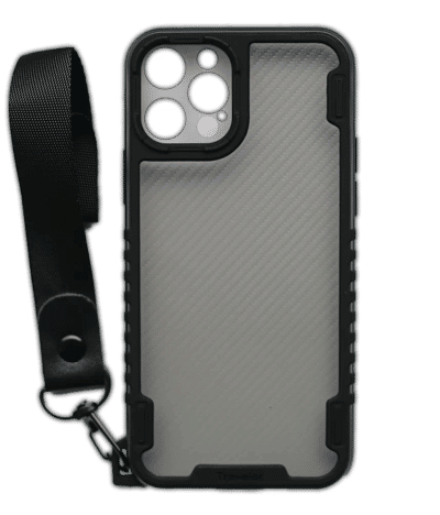 Чохол-накладка Travel Carbon для iPhone 12 Pro Black