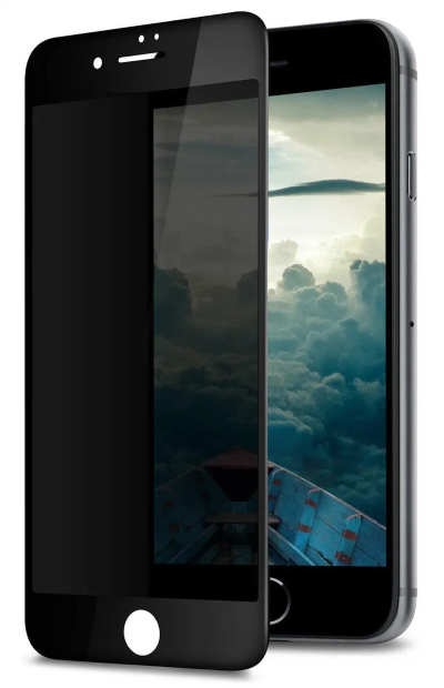 Захисне скло 3D Privacy Tempered Glass для iPhone 8/7 Plus Black