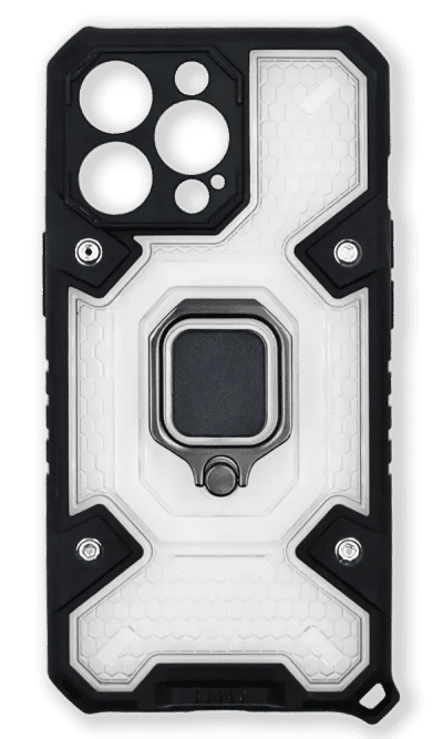 Cover-cover Prime Crystal + Ring for iPhone 13 Pro Black