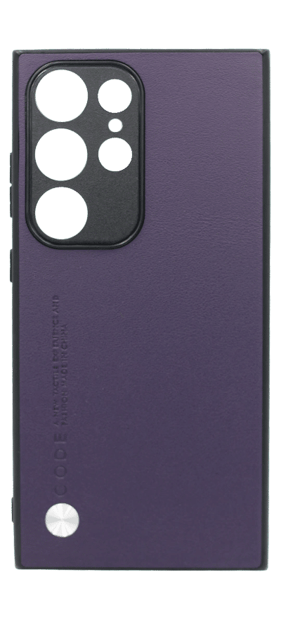 Code Skin overlay cover for Samsung S24 Ultra SM-G928B Purple