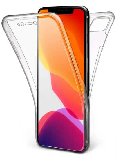 Чохол силіконовий 360 Degree для iPhone 11 Transparent
