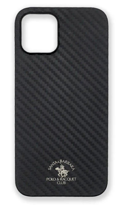 Cover-plate SBPRC Carbon for iPhone 12 Pro Max Black (SB-IP12SPDOY-6.7CAB)