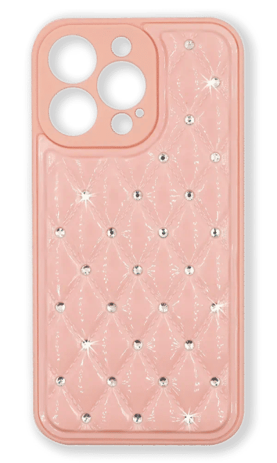 Чохол-накладка Bling Romb для iPhone 13 Pro Pink