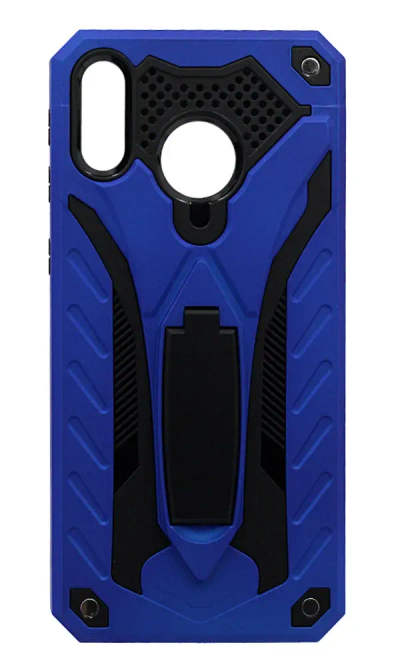 Cover-plate ANTIBROKEN with Stand for Samsung M20 SM-205F Blue