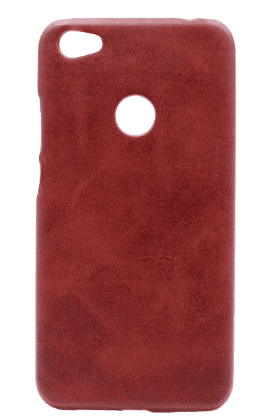 Case-Leather lining for Xiaomi Redmi Note 5A Pro / Note 5A Prime Red
