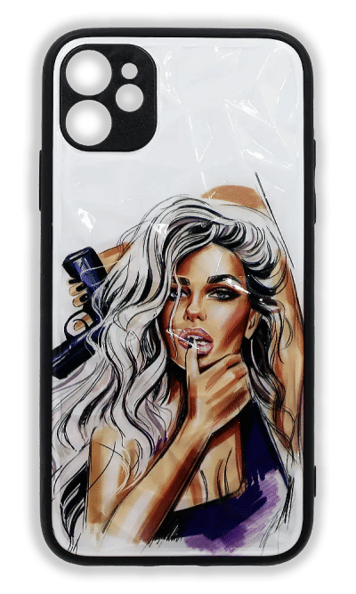 Чохол-накладка Prisma Ladies для iPhone 11 Ladies Purple