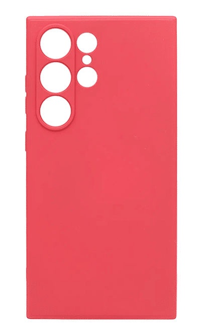 Чохол Molan Silicone для Samsung S24 Ultra SM-G928B Red