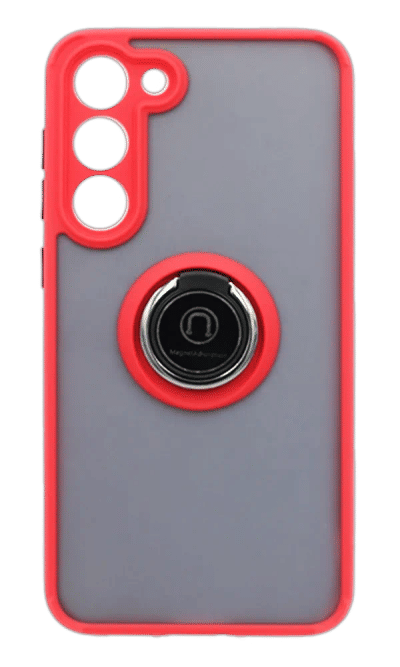 Mate Ring Holder cover for Samsung S23 SM-G911B Red