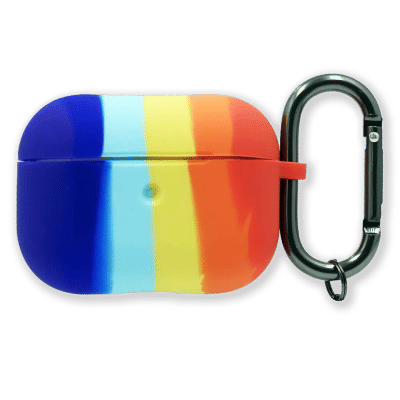 Cover for the AirPods Pro Rainbow Red headset