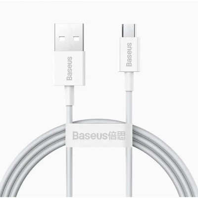 Cable 2m Baseus Superior Series Micro USB White