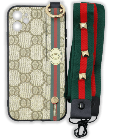 Чохол силіконовий Fashion Strap для iPhone 11 Ring