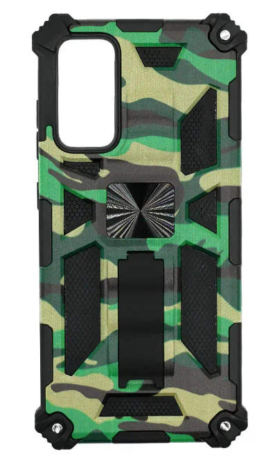 ChoholTouch Border Kickstand + Magnet for Samsung S20 FE SM-G780F Khaki Green