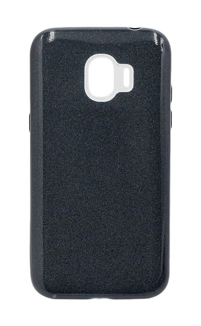 Silicone Twinkling Star for Samsung J2 2018 SM-J250F Black