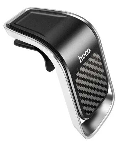 Автотримач Hoco CA74 Metal vent-magnetic Black