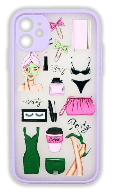 Чохол-накладка Shadow Matt Beauty для iPhone 11 Violet