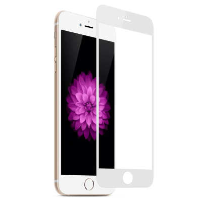 Захисне скло 3D Tempered Glass для iPhone 6 Plus White