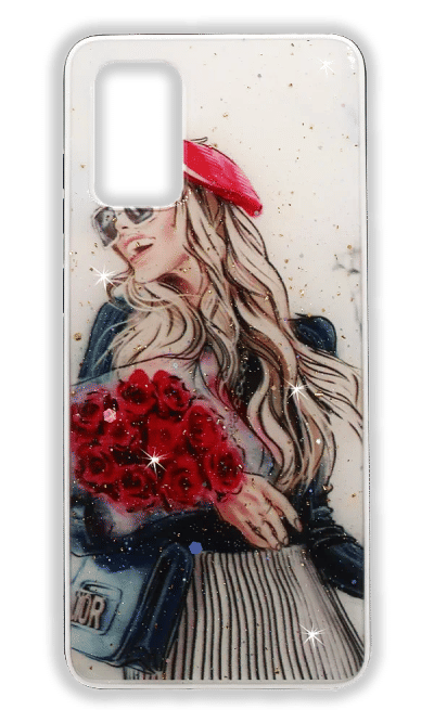 Cover Smoll Sparkles Print for Samsung S20 Plus SM-G985F Girl&Rose