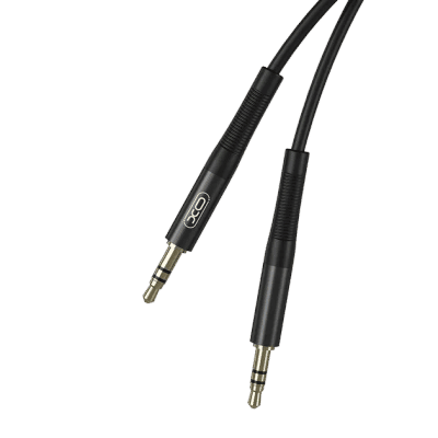 Кабель AUX Male 3.5mm to Male 3.5mm 2м XO NB-R175B Black