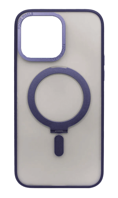 Cover Shadow Matt Magsafe-Stand for iPhone 14 Pro Max Purple