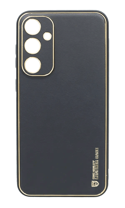 Cover HQ Leather for Samsung S23 FE SM-S711B Black