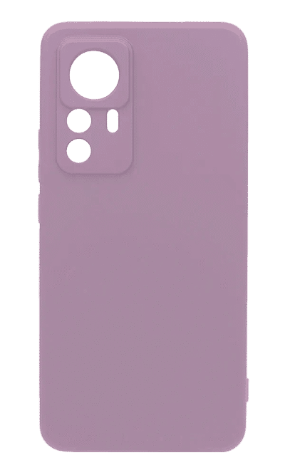 Чохол Molan Silicone для Xiaomi 12T / 12T Pro Lilac