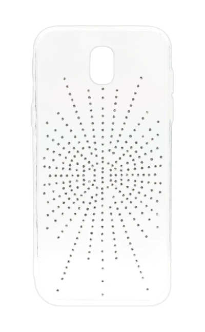Silicone Younicou Diamonds Samsung J5 2017 SM-J530F Silver Shine