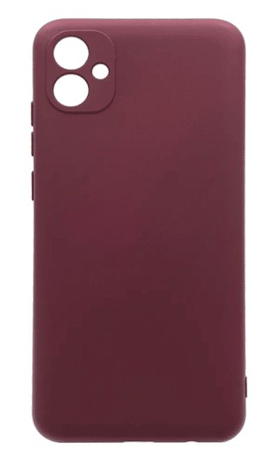 Чохол Molan Silicone для Samsung A04e SM-A042F Bordo