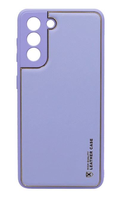 Чохол-накладка HQ Leather для Samsung S21 SM-G991B Lilac