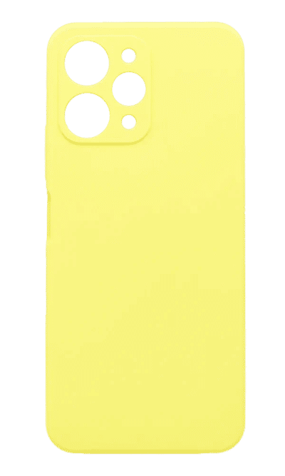 Чохол Molan Silicone для Xiaomi Redmi 12 4G Yellow