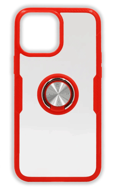 Super Armor + Ring overlay case for iPhone 13 Pro Max Red