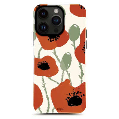 kajsa Floral Collection Garden back case for iPhone 15 - 6.1'' G-3 3-FLGD-I156.1-G3