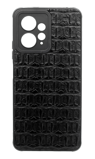Cover silicone Leather Pattern for Xiaomi Redmi Note 12 Croco