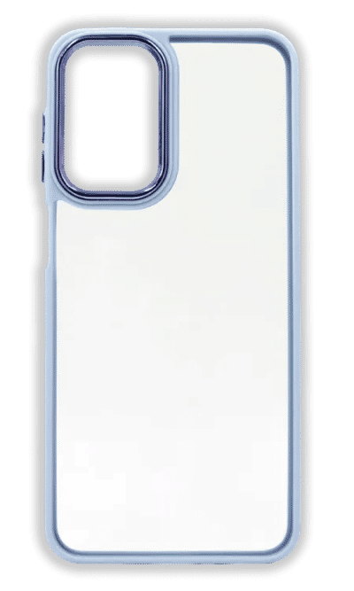 Gloss Metal Buttons cover for Xiaomi Redmi 13C/Poco C65 Blue