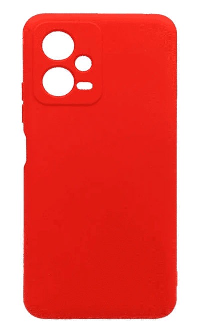 Molan Silicone case for Xiaomi Redmi Note 12 5G/Poco X5 5G Red