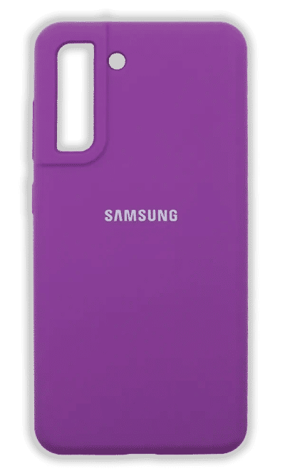 Чохол Silicone Cover для Samsung S21 FE SM-G990F Purple