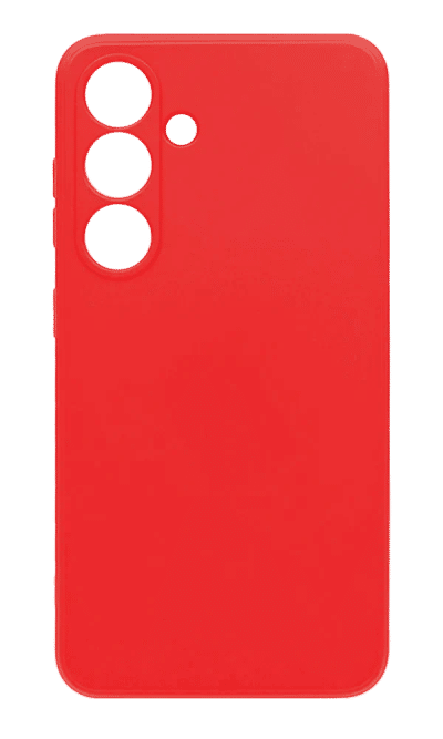 Molan Silicone Case for Samsung S24 / S25 Red