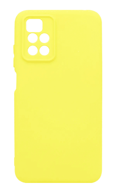 Чохол Molan Silicone для Xiaomi Redmi 10 Yellow