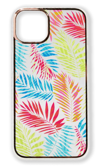 Print Feather cover for iPhone 14 / 13 Colorfull