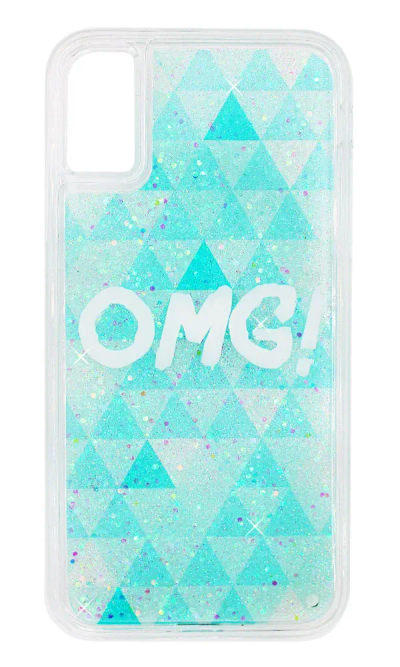 Чохол-накладка Liquid OMG для iPhone XS Max Turquoise