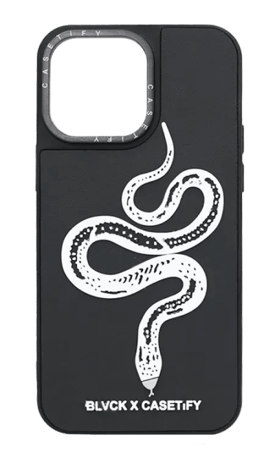 Чохол-накладка Caseti 3d Snake для iPhone 14 / 13 Black