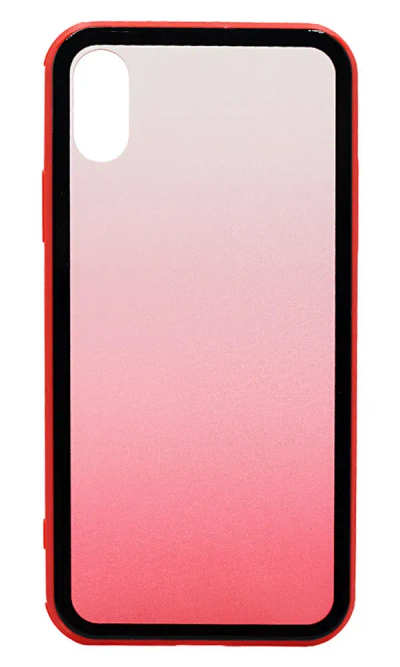 Cover-plate Colorful Gradient for iPhone XS Max Red