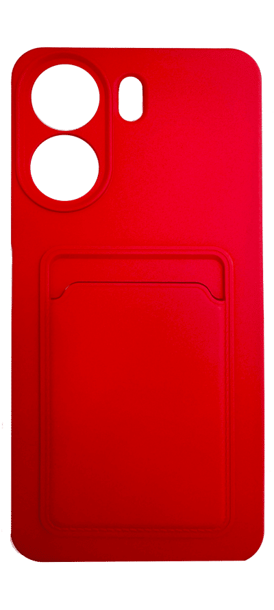 Чохол Silicone Pocket для Xiaomi Redmi 13С/Poco C65 Red